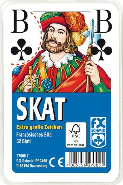 Skat - mit extra großen Zeichen bei SENIOPRIMA