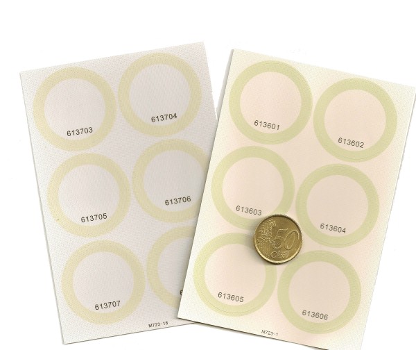 Blanko Sticker Set XXL für Anybook 200 und Anybook 30+