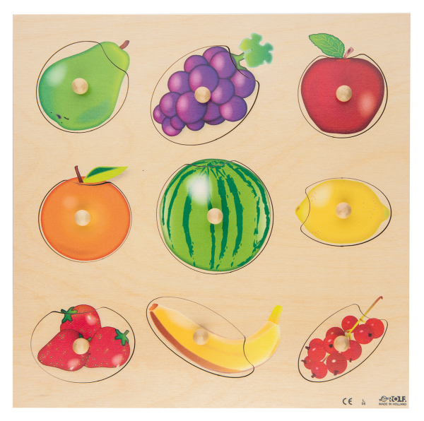 Großes Griffpuzzle Obst