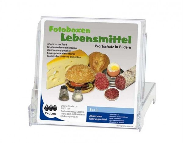 Fotobox Allgemeine Nahrungsmittel