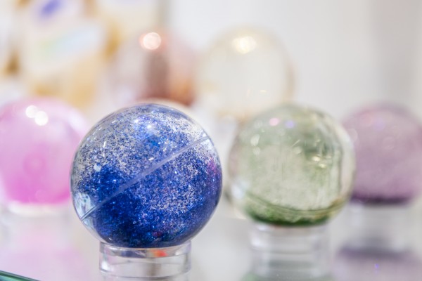 Crystalina - Sensorisches Glitterkugel-Set