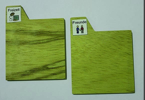 Register aus Holz