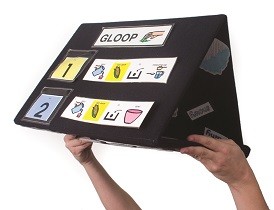 Tabulong - Die große klettbare Stand-Tafel