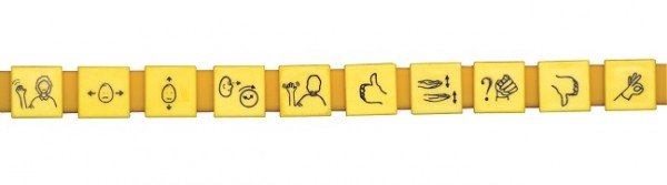 KONVERSATION Variables Kommunikations-Armband