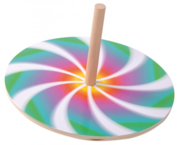 Spielkreisel mit 10 Scheiben