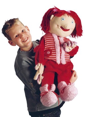 Handpuppe Mia