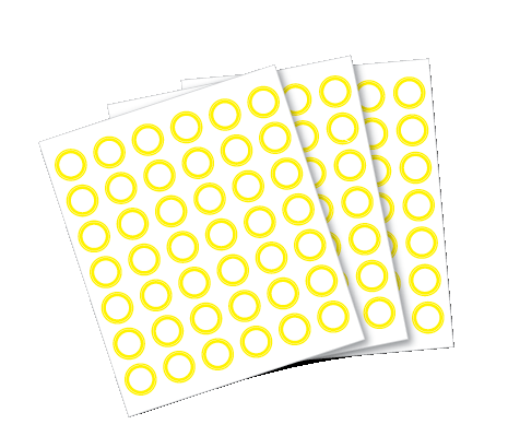 Mini-Sticker für Anybook 200 und Anybook 30plus