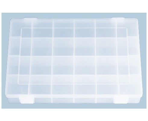 Transparente Sortierbox