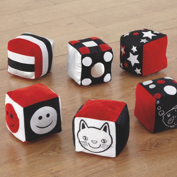 Blixo Stoffwürfel-Set 14 x 14 cm