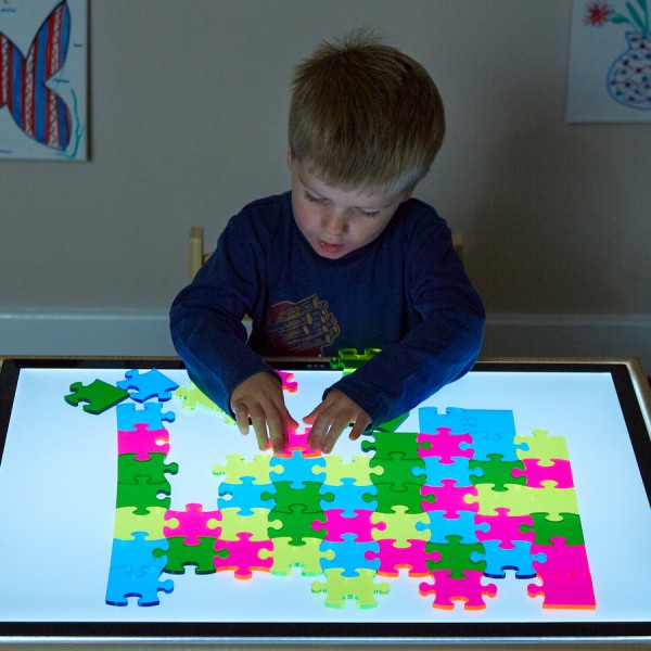Lucys Transluzente Puzzlesteine