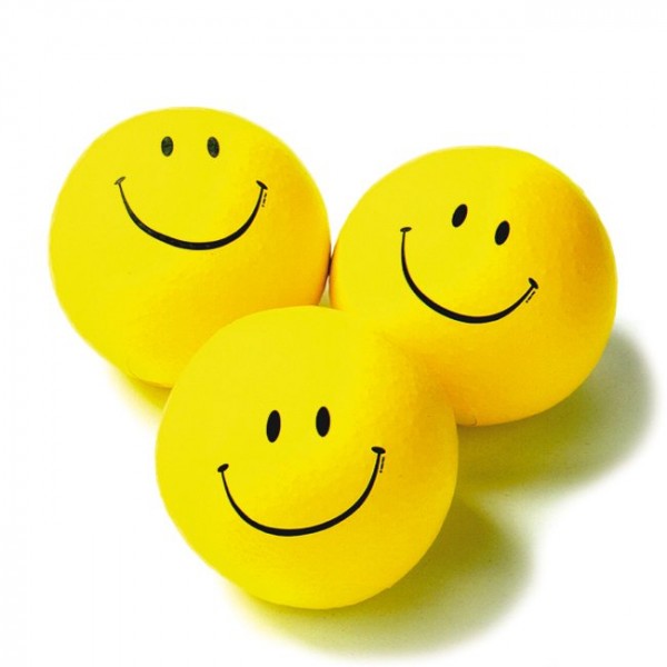 Smilie - der lachende Knetball