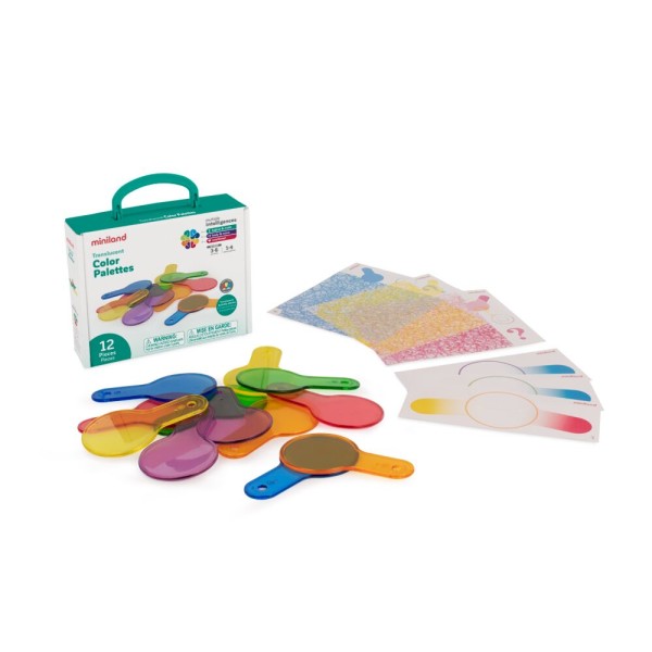Paletti - Transluzente Farb-Palette, 12-teilig bei SENIOPRIMA
