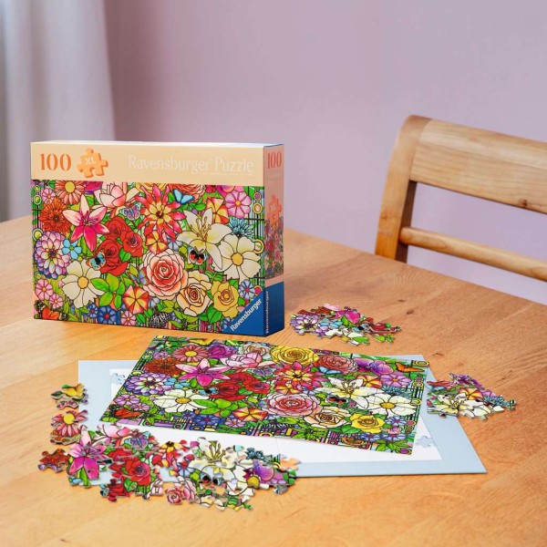 XL-Puzzle Blüten-Pracht Tiffabny bei SENIOPRIMA