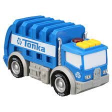 Entsorgungsfahrzeug Tonka mit Licht und Ton - adaptiert