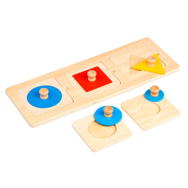 Multimal Formen und Größen-Puzzle