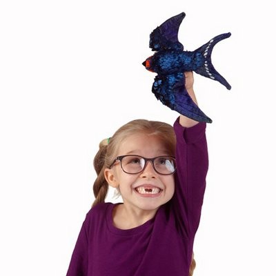 Schwalbe Handpuppe